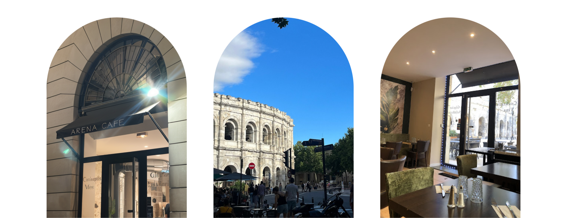 Restaurant Arènes de Nîmes -  Arena Café - Restaurant terrasse Nimes
